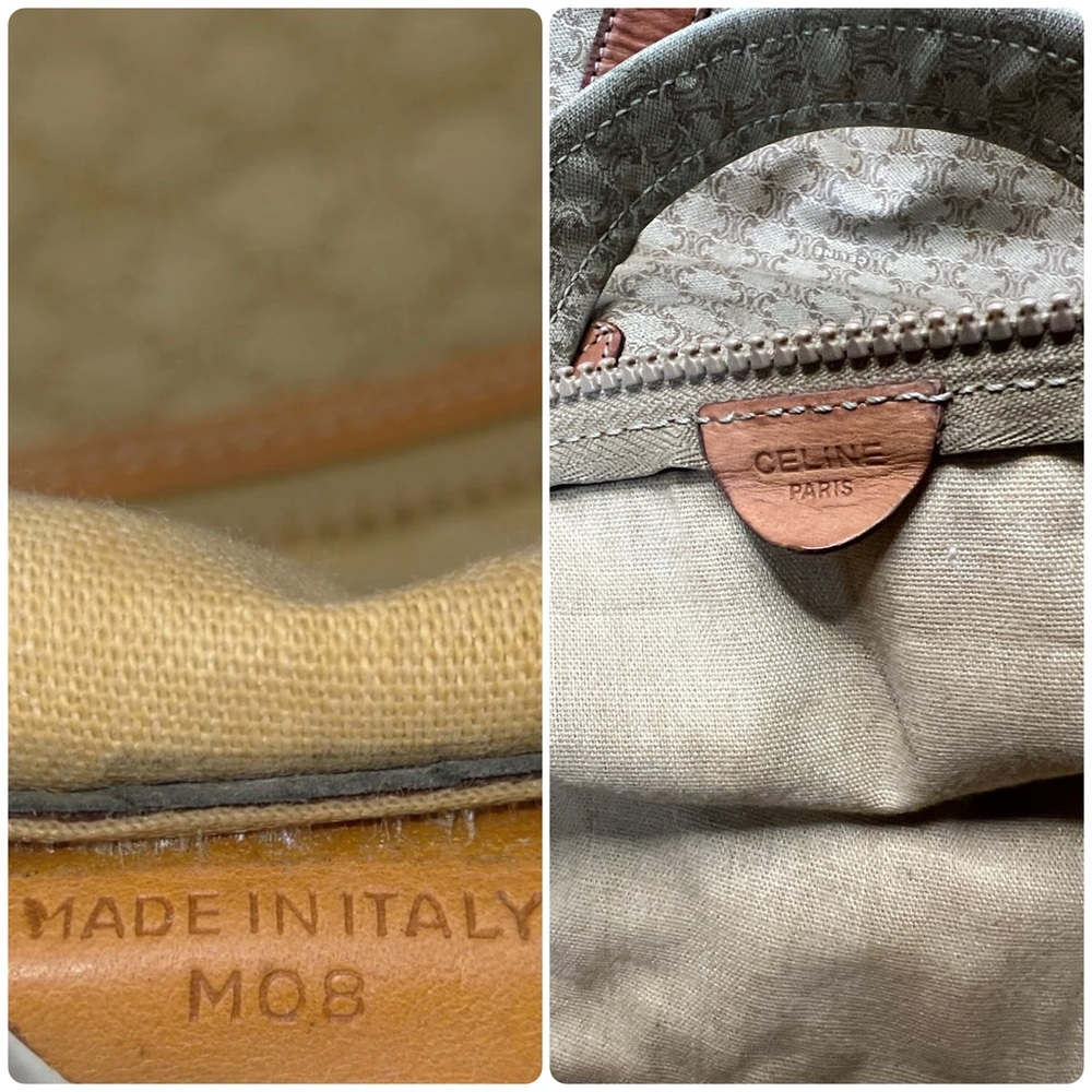 Celine Tan and Brown Travel Bag - Picture 15 of 17